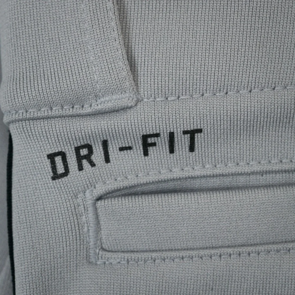 Nike Swoosh Dri-FIT Baseball Pants Gray  Navy Piping Striped Athletic‎ size XL